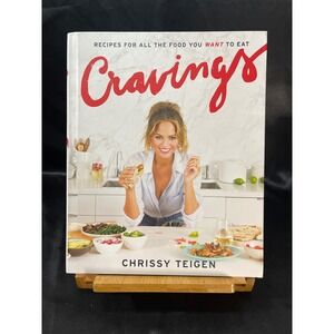 Cravings Recipes for All‎ the Food You Want to Eat Chrissy Teigen Hardcover Book